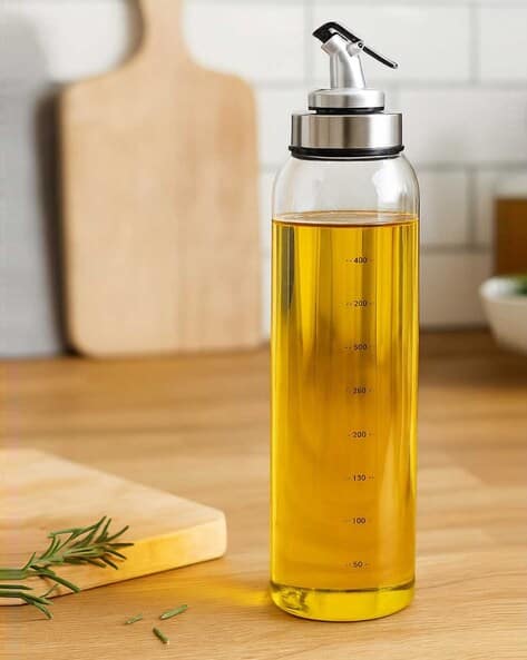 Baskety Glass Oil Dispenser Bottle