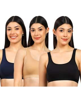 tofty Women Pack of 3 Sports Bra-picture-14