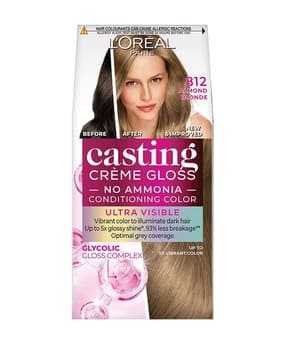 l'oreal paris Casting Creme Gloss Hair Color with Glycolic Gloss Complex - 812 Almond Blonde-picture-40