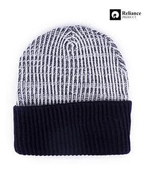 john players select Men Geometric-Knit Woolen Cap-picture-43