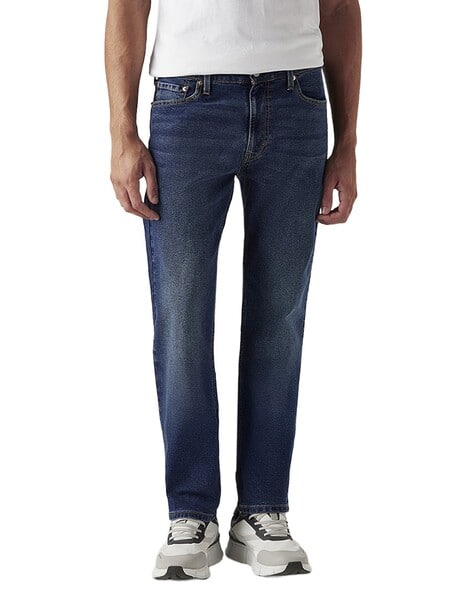 LEVI'S Men Lightly Washed 513 Straight Jeans