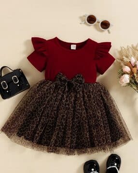 tior Girls Ribbed Fit & Flare Dress-picture-10