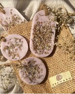 pravaah Set of 2 Lavender Organic Air Fresheners-picture-44