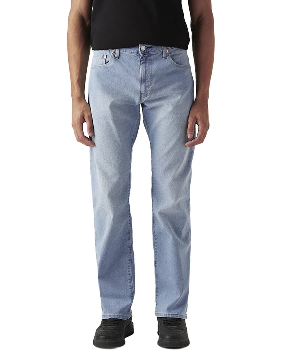 Buy LEVI'S Men Lightly Washed 517 Bootcut Jeans Online | Ajio.com