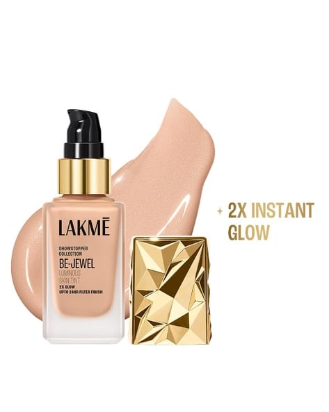 LAKME Be-Jewel Luminous Skin Tint Up to 2X Luminous Glow - Warm Sand