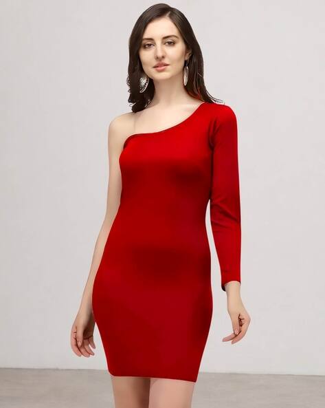 Revangi Women Knee Length Bodycon Dress