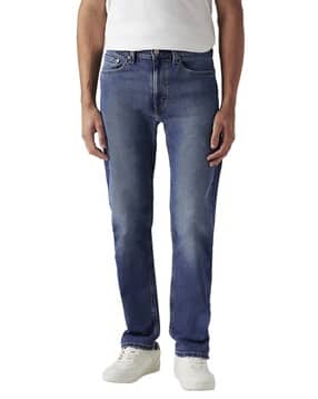 levi's Men Lightly Washed 505 Straight Jeans-picture-18