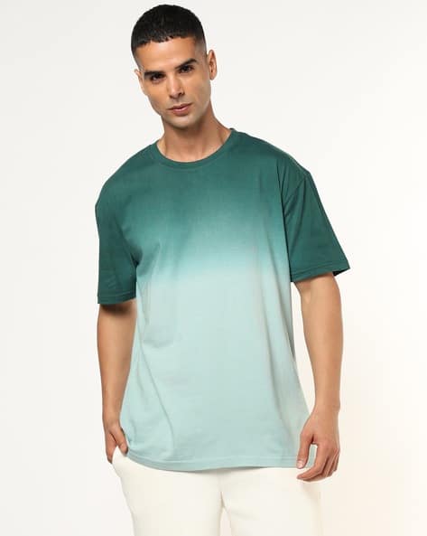 Buda Jeans Co Ombre Print Relaxed Fit Crew-Neck T-Shirt