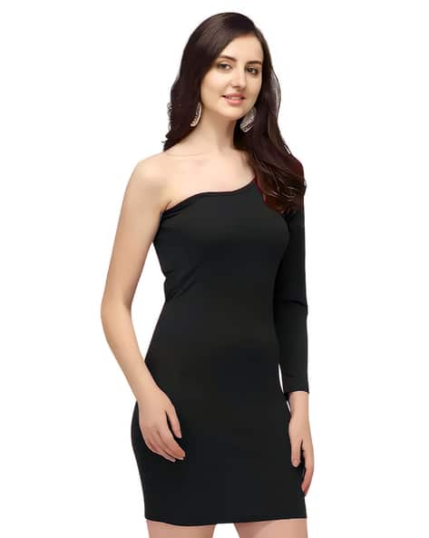 Revangi Women Bodycon Dress with Full Sleeve