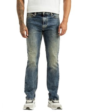 levi's Men Mid-Wash 513 Straight Jeans-picture-14