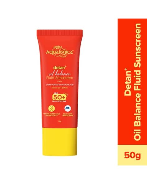 Aqualogica Detan Oil Balance Fluid Sunscreen
