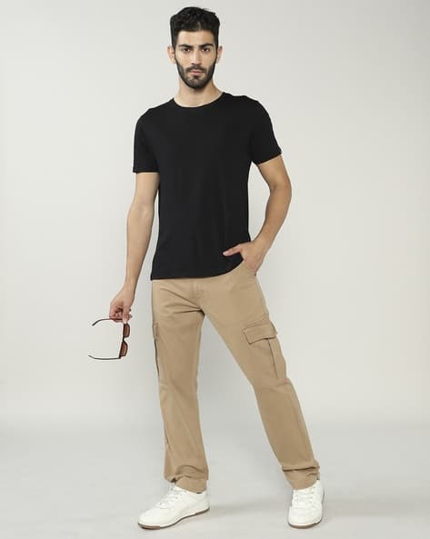 Lee Cooper Men Relaxed Fit Cargo Pants