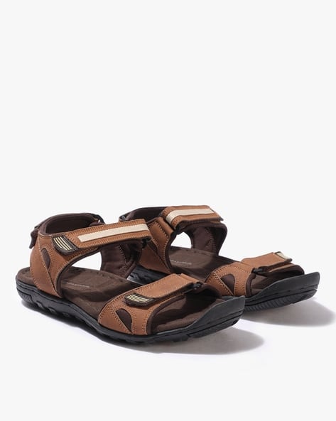 CRISTOFANO_OD Men Floater Sandals with Velcro Closure