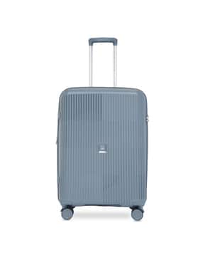 united colors of benetton Unisex Striped Hard Body Trolley Bag with TSA Lock-picture-21