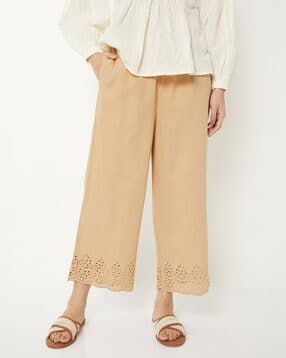 Straight Fit Palazzos