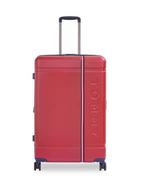 Unisex Striped Hardbody Trolley Bag-image-30