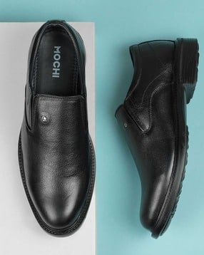 Men Stacked Slip-On Formal Shoes-image-39