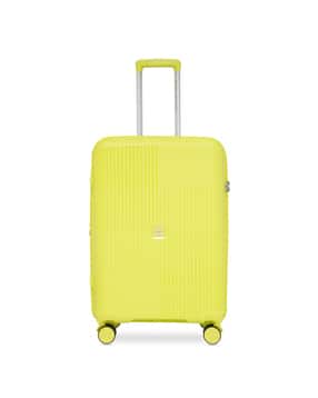 united colors of benetton Unisex Striped Hard Body Trolley Bag with TSA Lock-picture-33