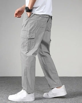 vogaan Men Straight Fit Cargo Pants-picture-26