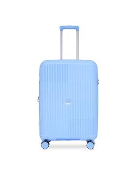 united colors of benetton Unisex Striped Hard Body Trolley Bag with TSA Lock-picture-23