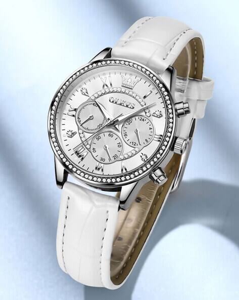 Olevs Women Chronograph Watch with Water Resistance - 2915