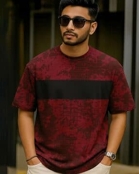 force Men Printed Crew T-Shirt-picture-27