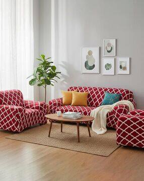 Furshine Geometric 5-Seater Sofa Cover-picture-40