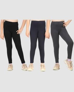 zion Girls Pack of 3 Leggings-picture-17