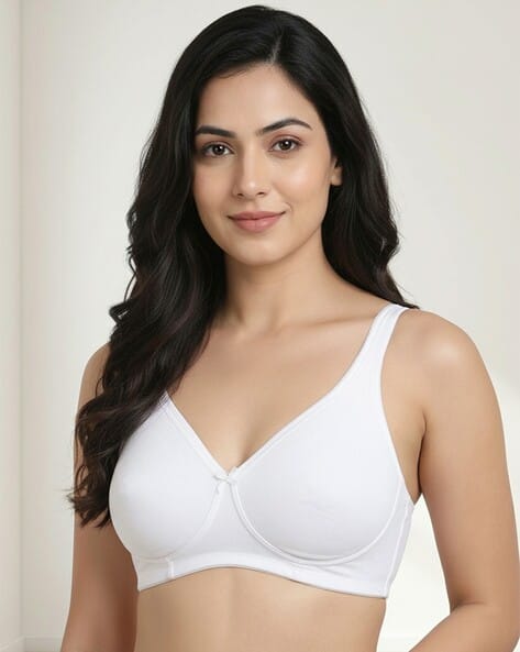 Zivame Double Layered Non-Wired 3/4Th Coverage T-Shirt Bra