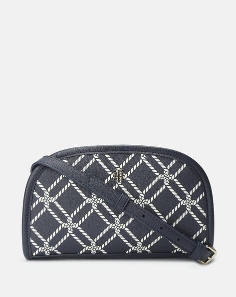 TOMMY HILFIGER Polyurethane Geometric Sling Bag