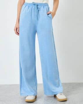styli Wash Wide Leg Cotton Joggers-picture-15