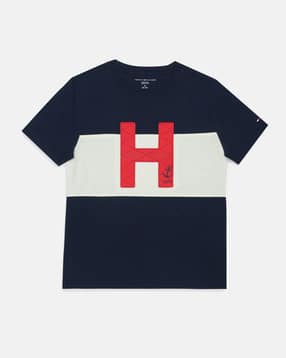 tommy hilfiger  Typographic Regular Fit Cotton T-Shirt-picture-45