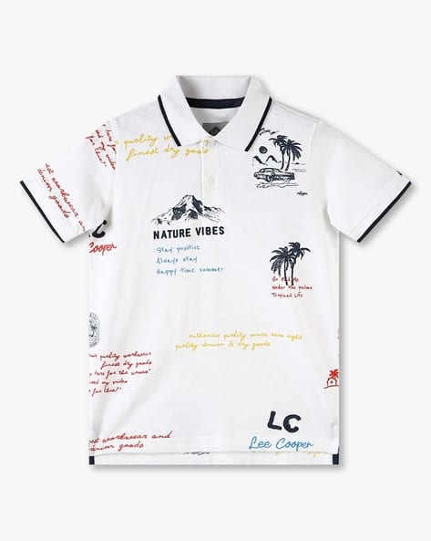 Buy LEE COOPER Boys All-Over Print Regular F Online | Ajio.com