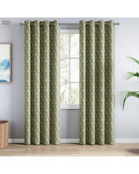 haus & kinder Set of 2 Blackout Digital Printed Door Curtain-picture-39