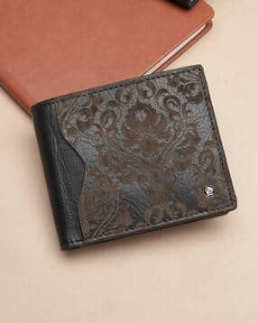 louis philippe Men Bi-Fold Wallet with Logo Accent-picture-38