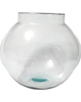 afast Pack of 2 Glass Round Fish Pot-picture-42