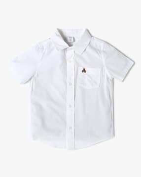 gap kids Boys Relaxed Fit Cotton Shirt with Patch Pocket-picture-15