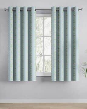 haus & kinder Set of 2 Printed Window Curtains with Eyelets Header-picture-28