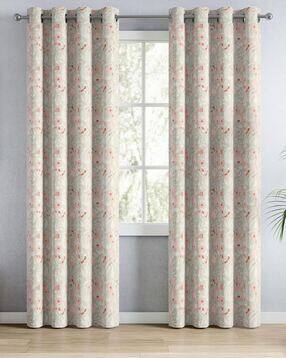 haus & kinder Set of 2 Printed Door Curtains with Eyelets Header-picture-45