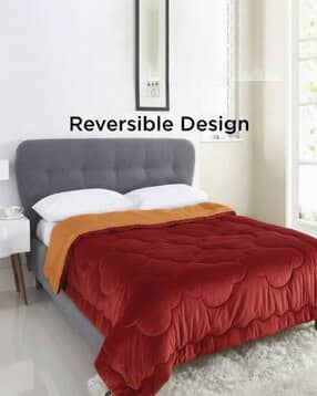 iwish Reversible 220 GSM AC Velvet Comforter Lightweight Comforter-picture-44