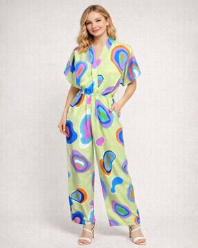 fyre rose Women Printed Regular Fit Jumpsuit-picture-16