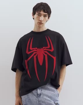 Men Graphic Print Round-Neck T-Shirt