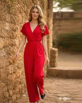 leia Women V-Neck Jumpsuit-picture-46