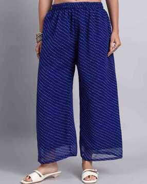 indie picks Women Printed Wide Leg Palazzos-picture-43