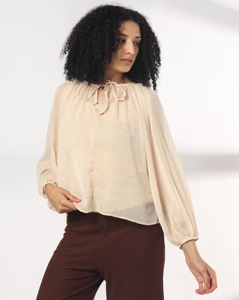 FIG Women Embellished Relaxed Fit Top