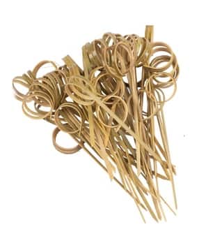 naturally yours Set of 100 Bamboo Skewer Sticks -picture-28