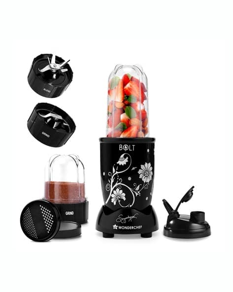 Wonderchef Nutri-Blend Bolt Mixer-Grinder with E-recipe Book by Chef Sanjeev Kapoor