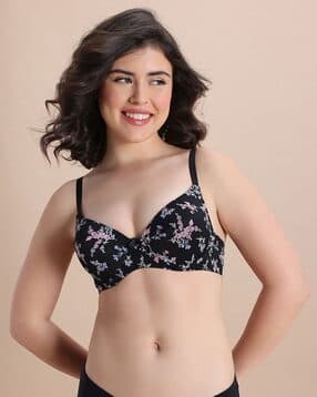zivame Padded Regular Wired Medium Coverage Tshirt Bra-picture-36