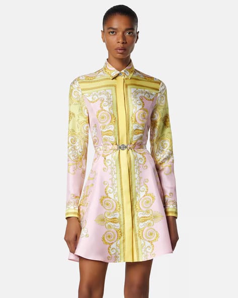 gold mesh slip dress Mini Versace Silk Long Dresses For Women Versace Metal Mini Dress, Female, red carpet dress