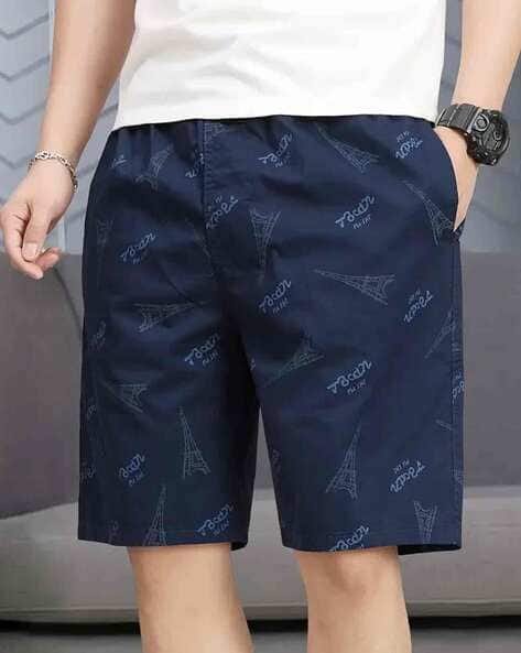 NEONOMAD Men Graphic Print Regular Fit City Shorts